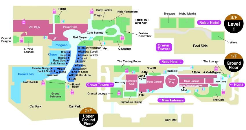 mapa da cidade dos soños Macau
