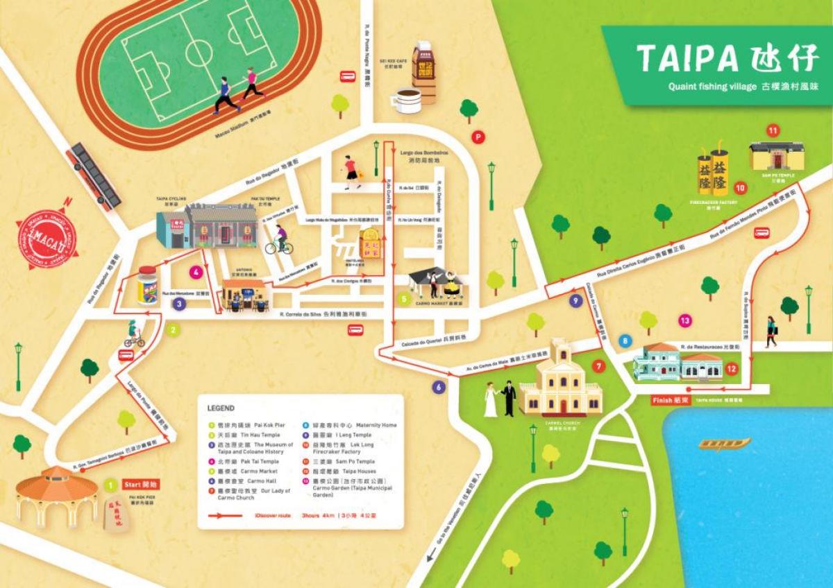 mapa de taipa aldea mapa