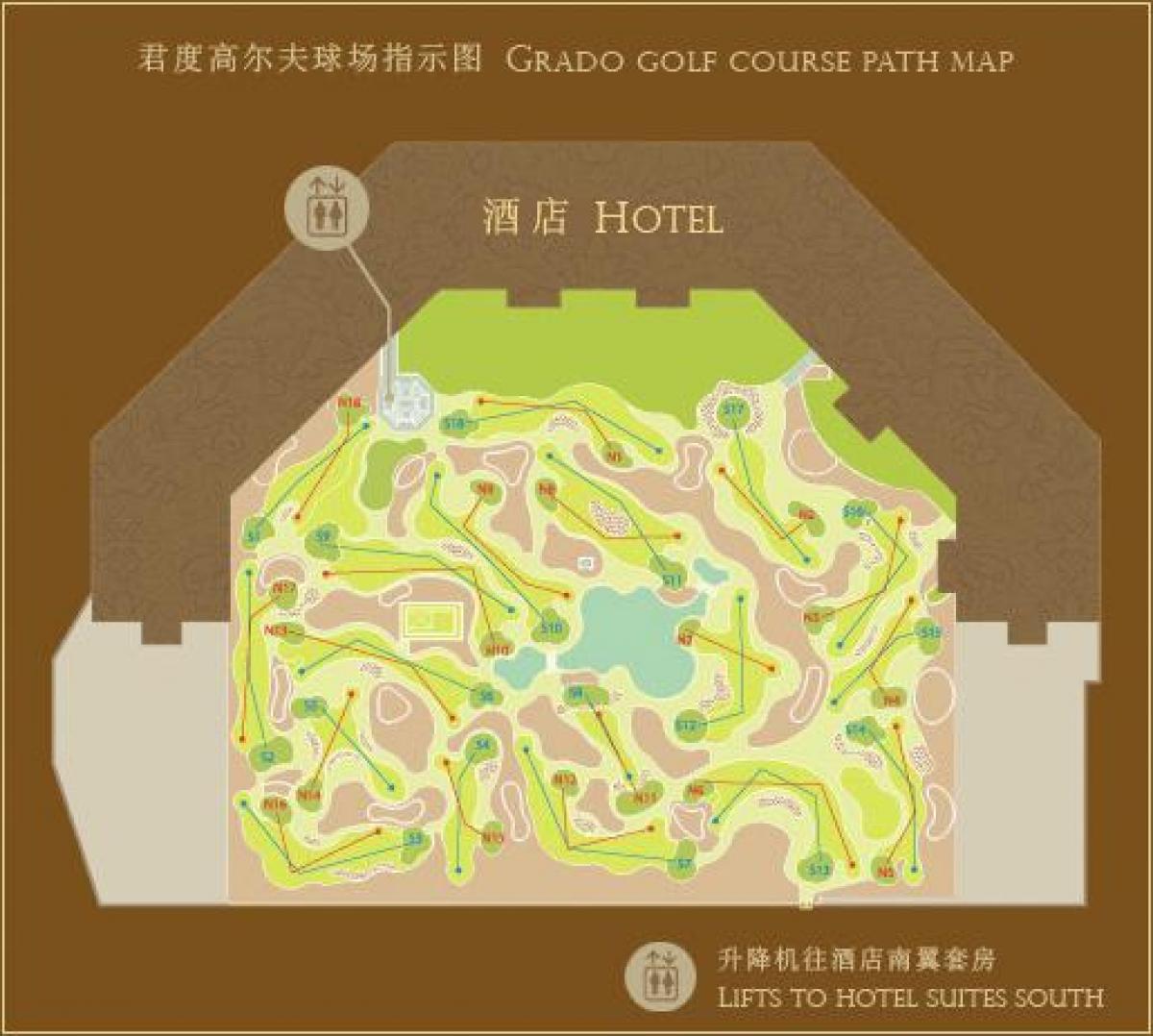 veneciano Macau mapa