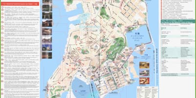 Macau ruta de autobús mapa