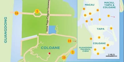 Taipa Macau mapa